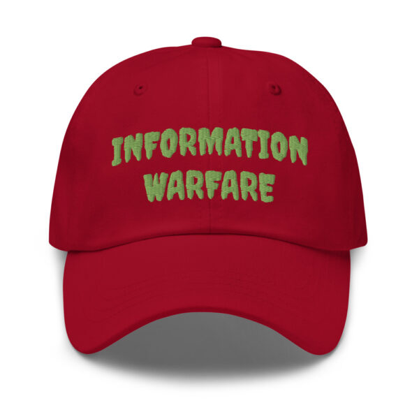 INFORMATION WARFARE ~ Dad Hat - Image 4