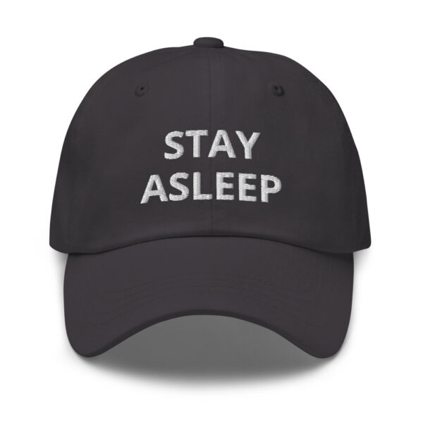 THEY LIVE ~ STAY ASLEEP ~ Dad Hat - Image 5