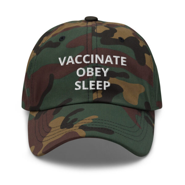 THEY LIVE ~ VACCINATE OBEY SLEEP ~ Dad Hat - Image 6