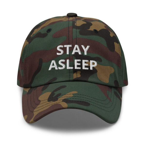THEY LIVE ~ STAY ASLEEP ~ Dad Hat - Image 6