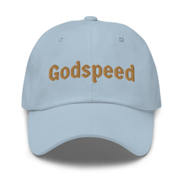 Godspeed ~ Olde-Gold Emroidery ~ Dad Hat - Image 11