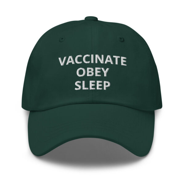 THEY LIVE ~ VACCINATE OBEY SLEEP ~ Dad Hat - Image 4