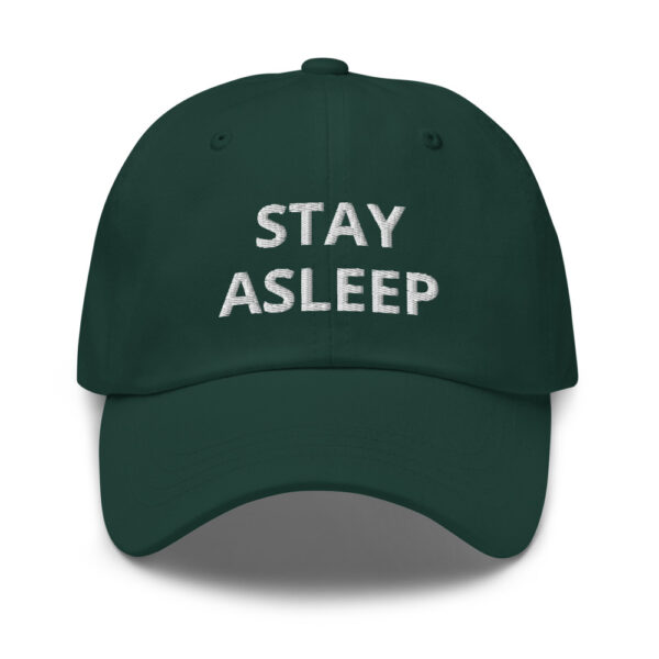 THEY LIVE ~ STAY ASLEEP ~ Dad Hat - Image 4