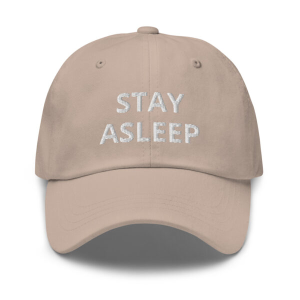 THEY LIVE ~ STAY ASLEEP ~ Dad Hat - Image 8
